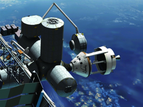 Private Liberty Rocket and Spaceship Pass Key NASA Test